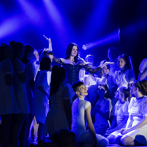 Drama production at Cheshire school